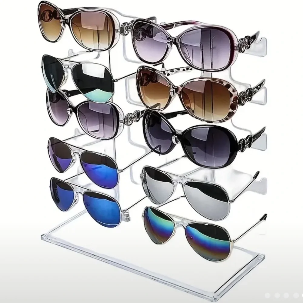 Clear Acrylic Eyewear Organizer